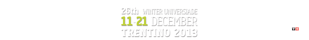2013 Winter Universiade | Trentino - Italy